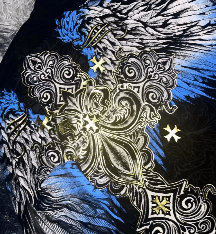 Japanese Brand Y2K Autumn New Xtreme Angel Blue Size US XL / EU 56 / 4 - 3 Thumbnail
