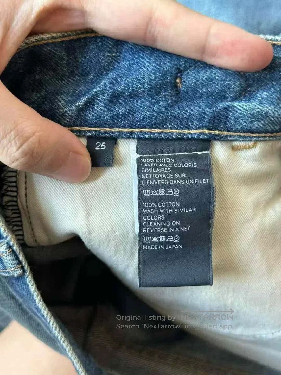 Celine Celine Dylan Triomphe Chain Jeans. Size 25" / US 0 / IT 36 - 4 Thumbnail
