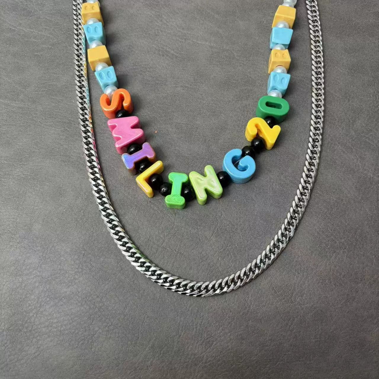 Vintage Retro hip-hop punk style jeans waist chain Size ONE SIZE - 3 Thumbnail