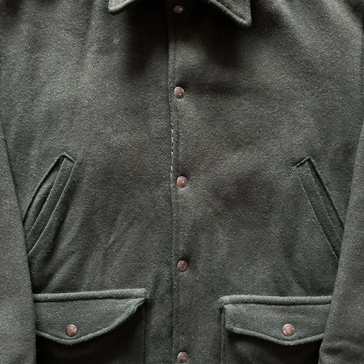 Vintage vintage codet green wool hunting jacket Size US XL / EU 56 / 4 - 2 Thumbnail