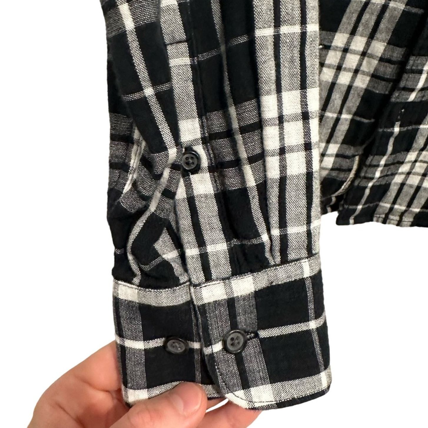 Original Penguin Original Penguin Cotton Slim-Fit Plaid Button Down Shirt Size US S / EU 44-46 / 1 - 7 Thumbnail
