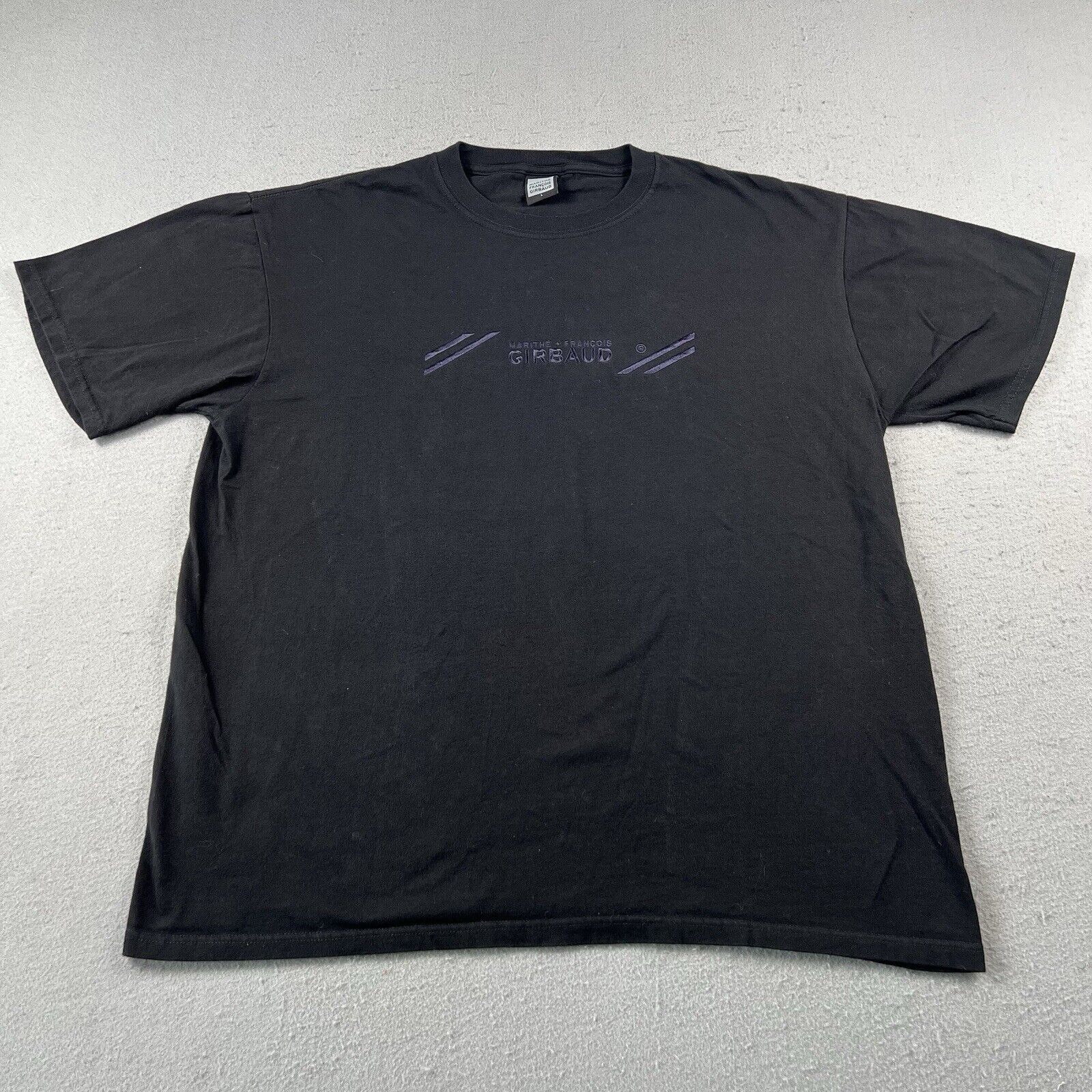Marithe + Francois Girbaud Marithe Francois Girbaud Shirt Men’s Large Black Embroidered Size US L / EU 52-54 / 3 - 8 Thumbnail