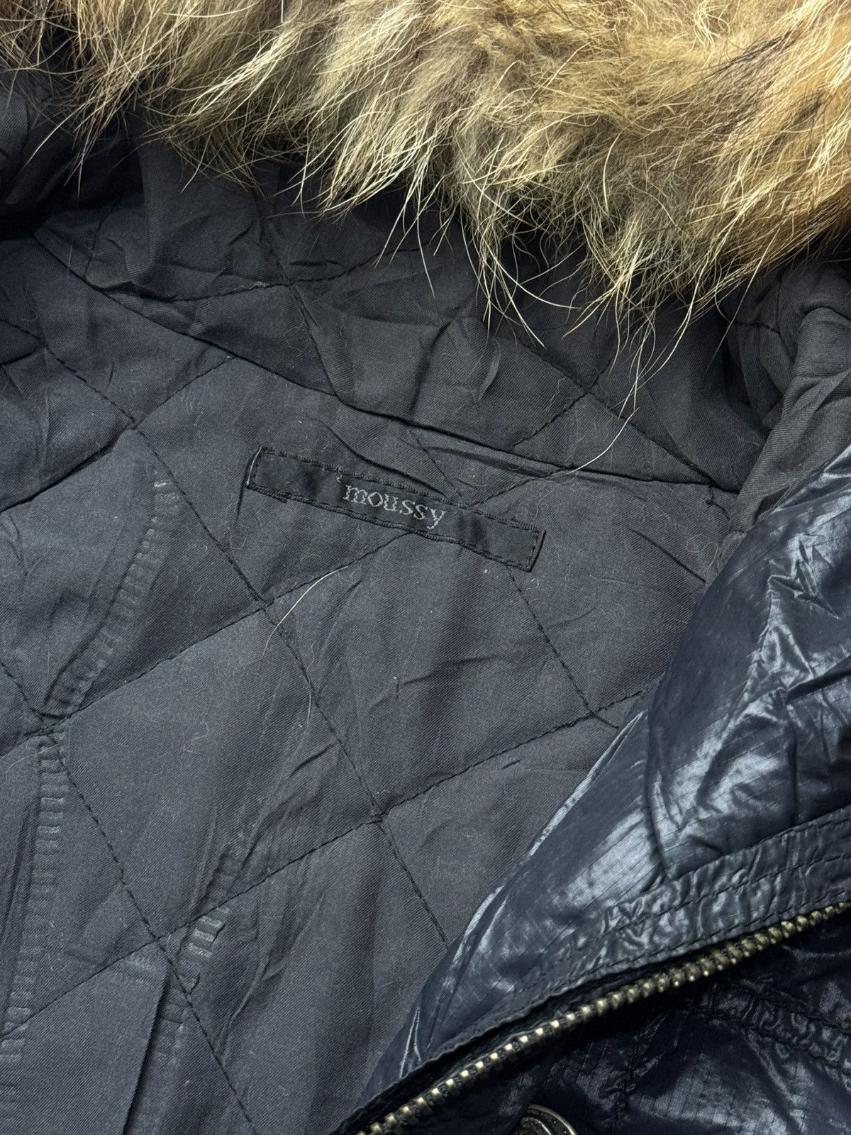 If Six Was Nine Fur Puffer Hoodie Jacket Moussy Archived Vkei styled Size US M / EU 48-50 / 2 - 5 Thumbnail