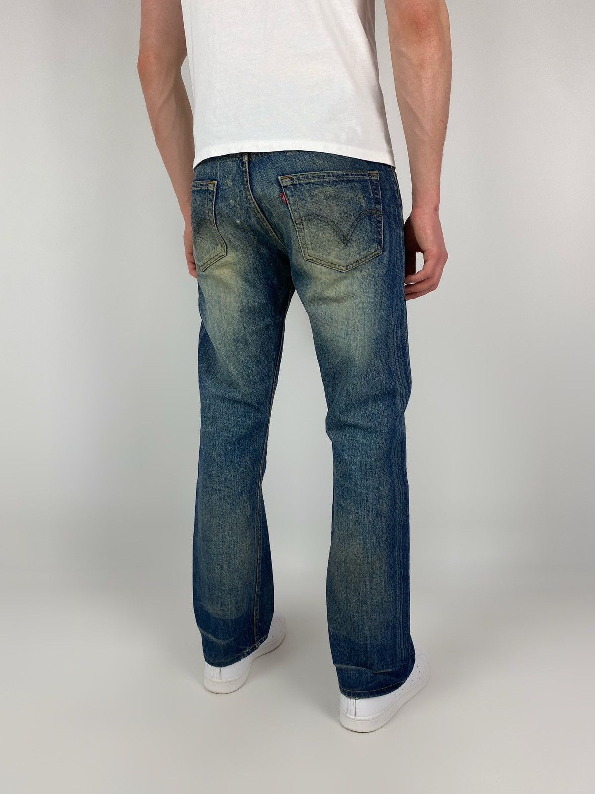 Levi's Y2K Vintage Distressed Levi’s 501 Mud Wash Denim Pants 32X30 Size US 32 / EU 48 - 1 Thumbnail