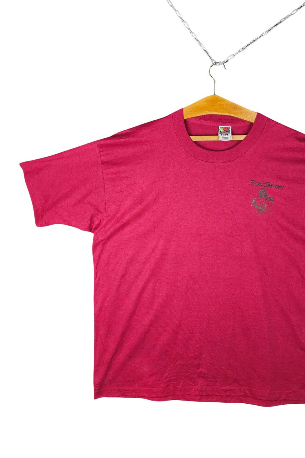 Fruit Of The Loom 1992 FOLT BEST “Raven Believers” Tee - USA 50/50 Size US XXL / EU 58 / 5 - 5 Thumbnail