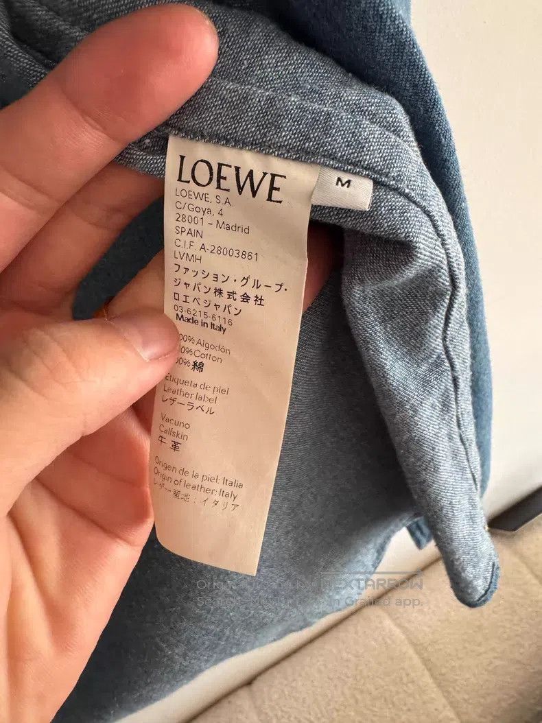 Loewe Loewe Denim Shirt Size M / US 6-8 / IT 42-44 - 3 Thumbnail