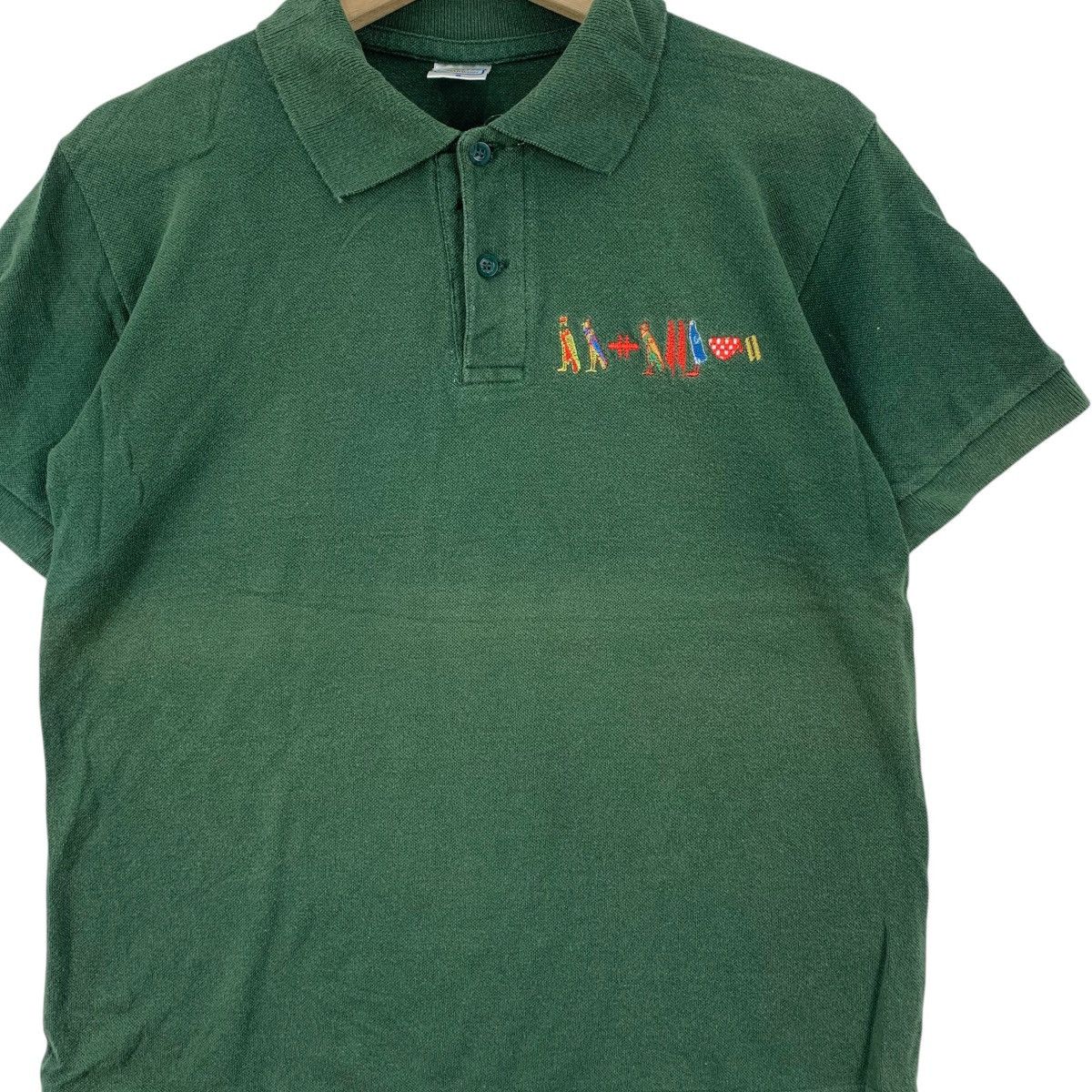 Vintage Vintage DARWISH EGYPT PHAROAHS Sun Faded Polo Tee Shirt Top Size US S / EU 44-46 / 1 - 3 Thumbnail