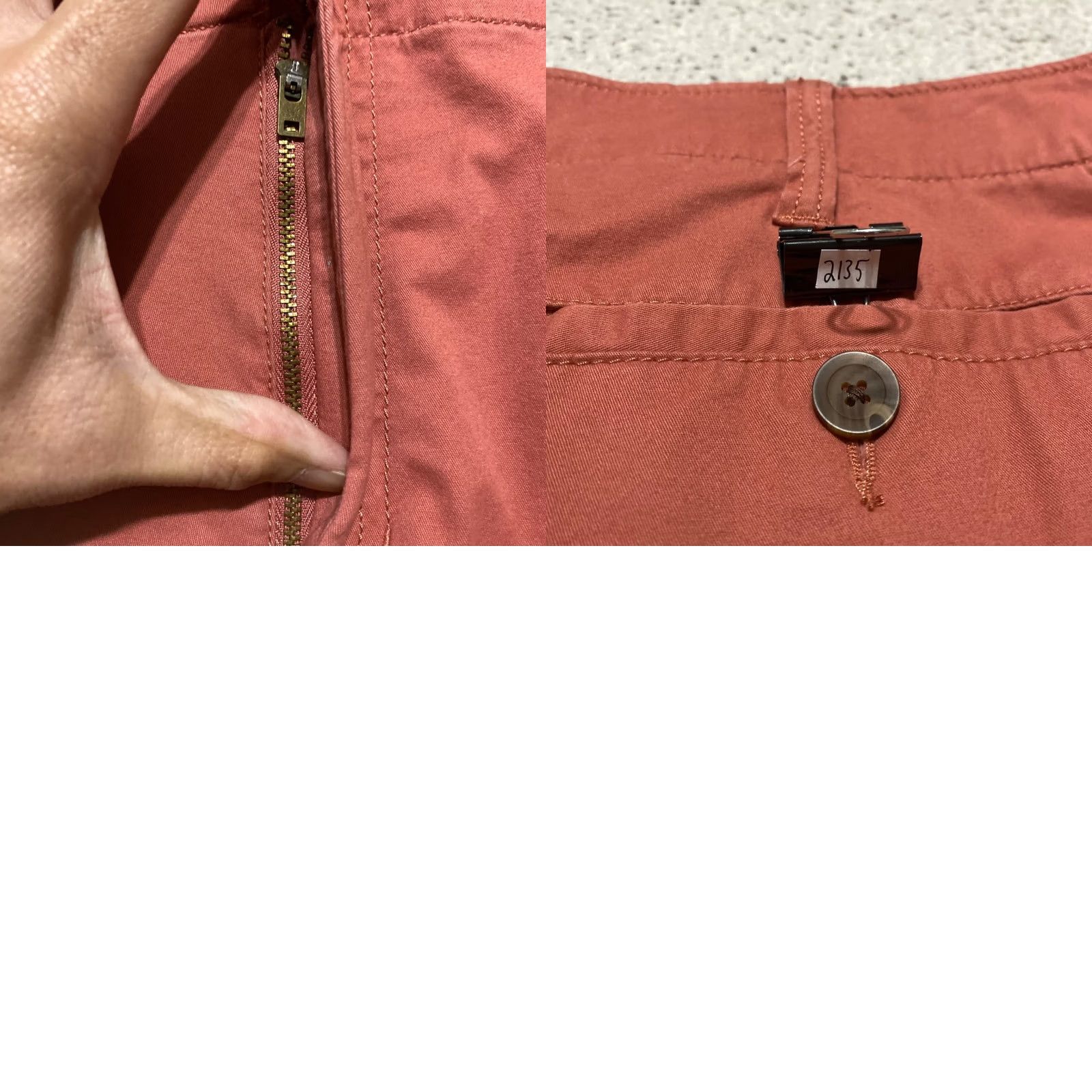 Vintage Urban Pipeline Mens Shorts sz 40 Orange Chino Flat Front Inseam 10" NWT Size US 40 / EU 56 - 8 Thumbnail