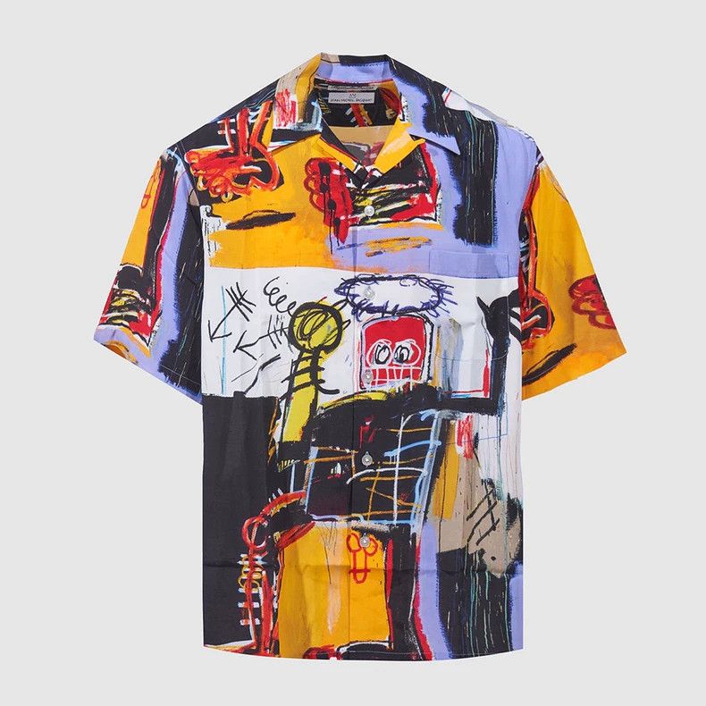Wacko Maria Wacko Maria Jean Michel Basquiat Shirt Basquiat Short Slee Size US S / EU 44-46 / 1 - 3 Thumbnail