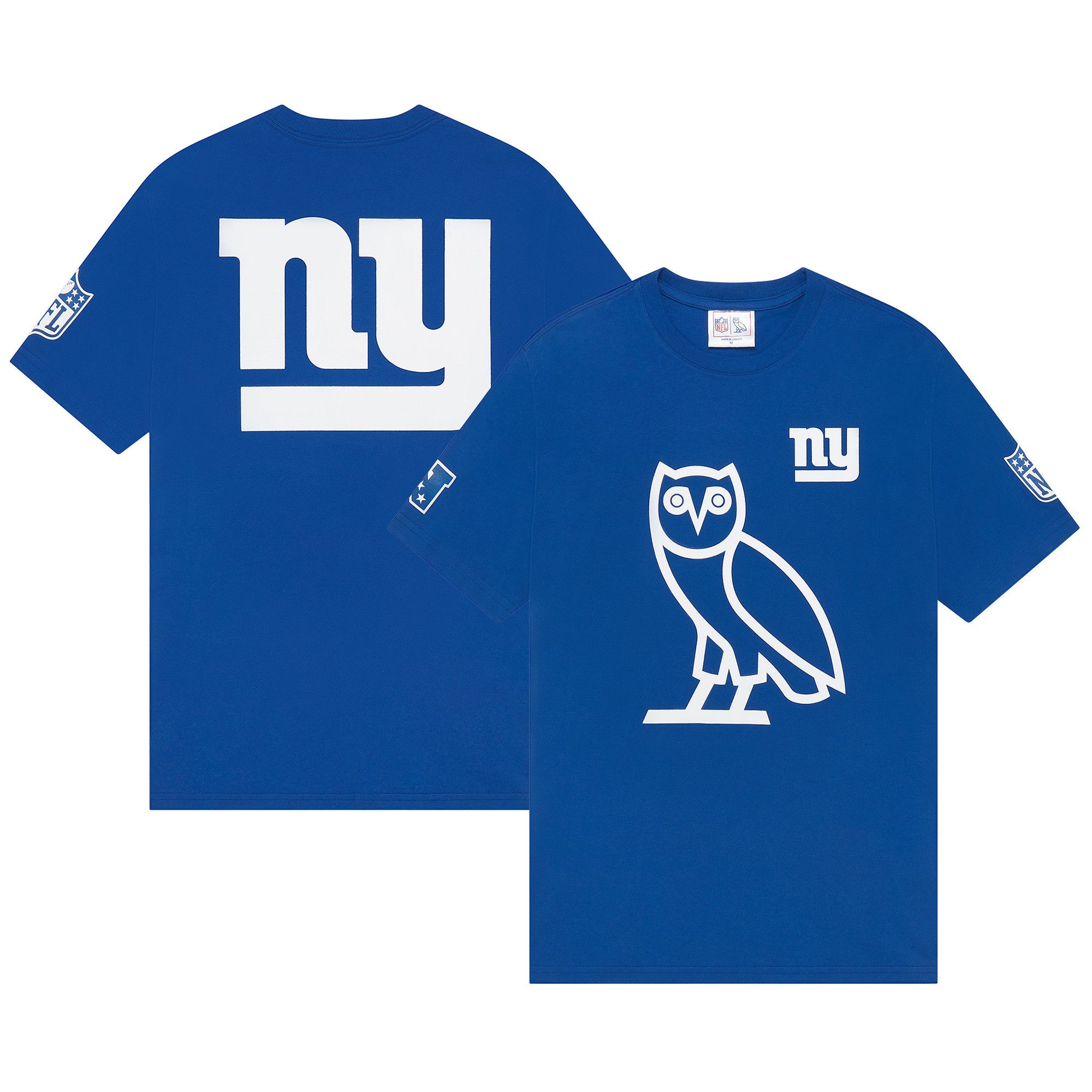 NFL × October's Very Own OVO x NFL New York Giants OG Owl T-Shirt new with tags Size US M / EU 48-50 / 2 - 2 Thumbnail