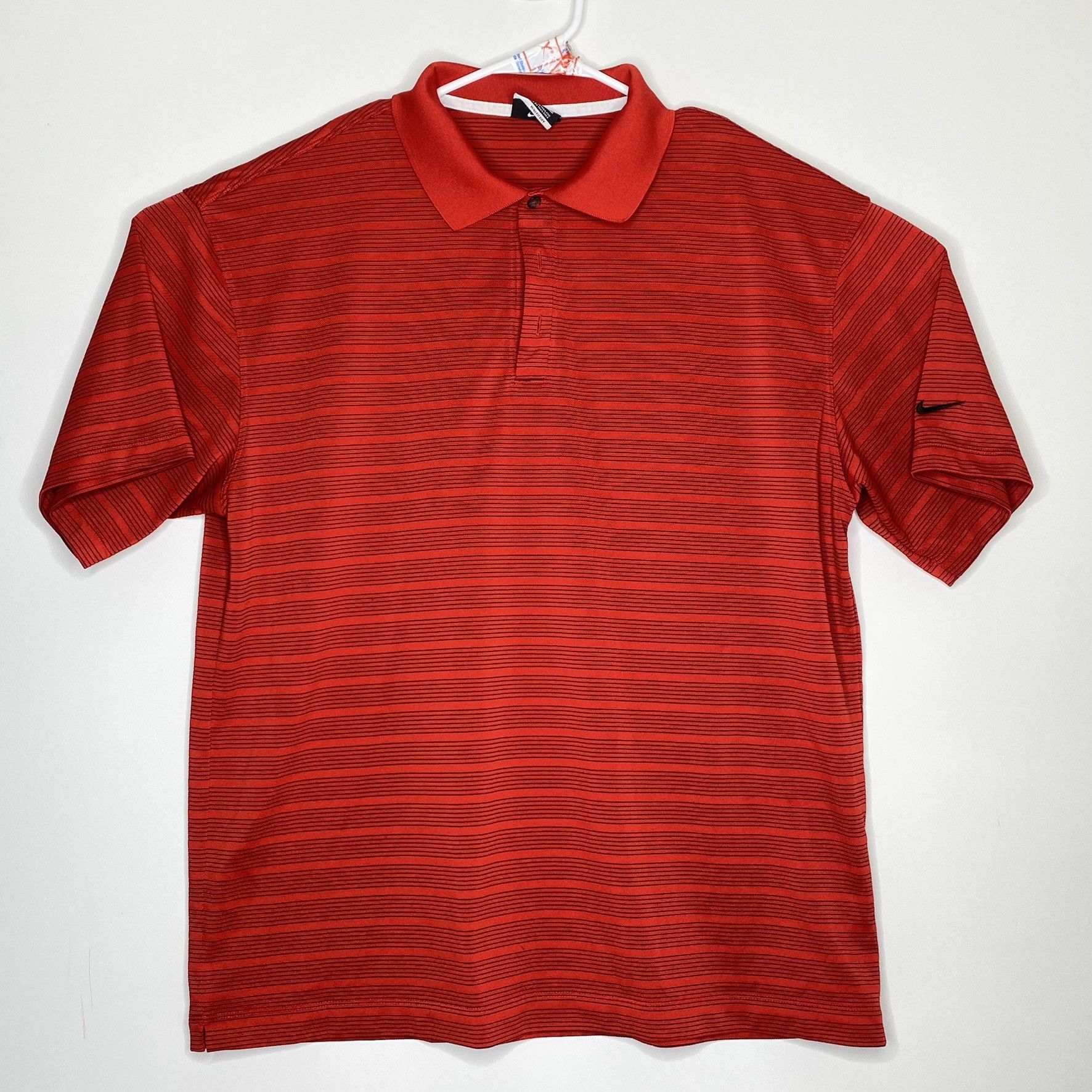 Nike NIKE Golf Striped Short Sleeve Performance Polo Shirt Size US XL / EU 56 / 4 - 1 Thumbnail