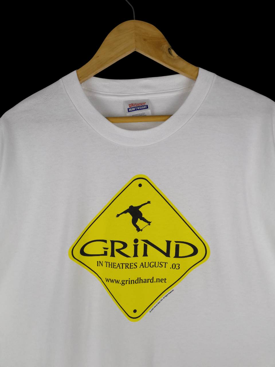 Vintage Vintage Grind Skate Tee Movie Promo T-Shirt Size US XL / EU 56 / 4 - 1 Thumbnail