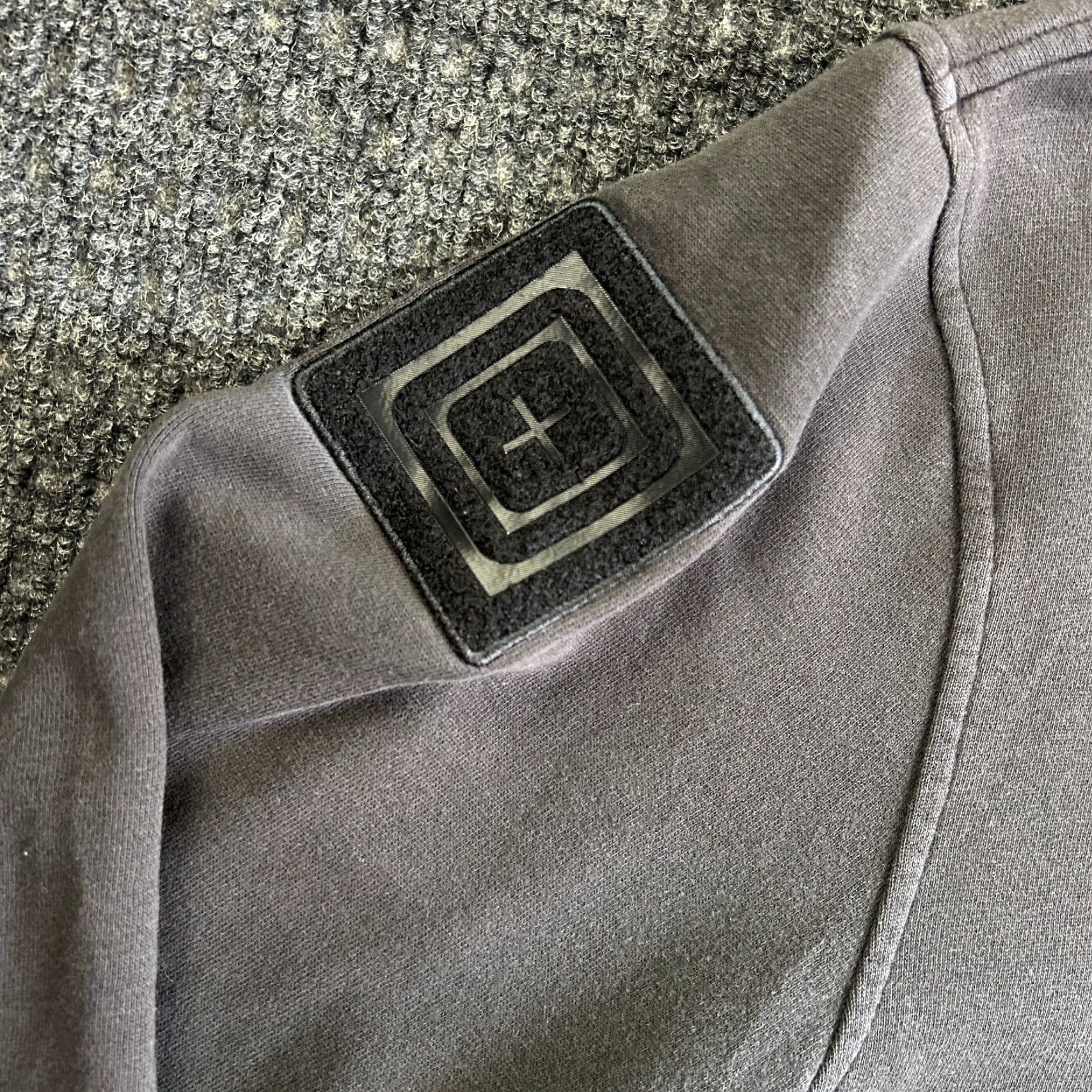 Vintage 511 Tactical Sweatshirt Men Large Black Pullover Graphic Double Sided Crewneck Size US L / EU 52-54 / 3 - 2 Thumbnail
