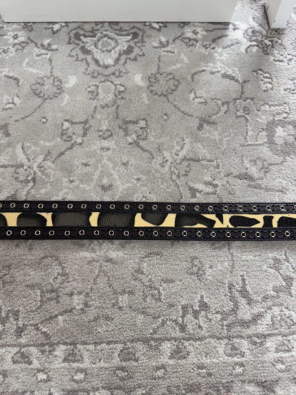 Dior × John Galliano Vintage S/S 2007 Christian dior by John Galliano leather belt Size ONE SIZE - 8 Thumbnail