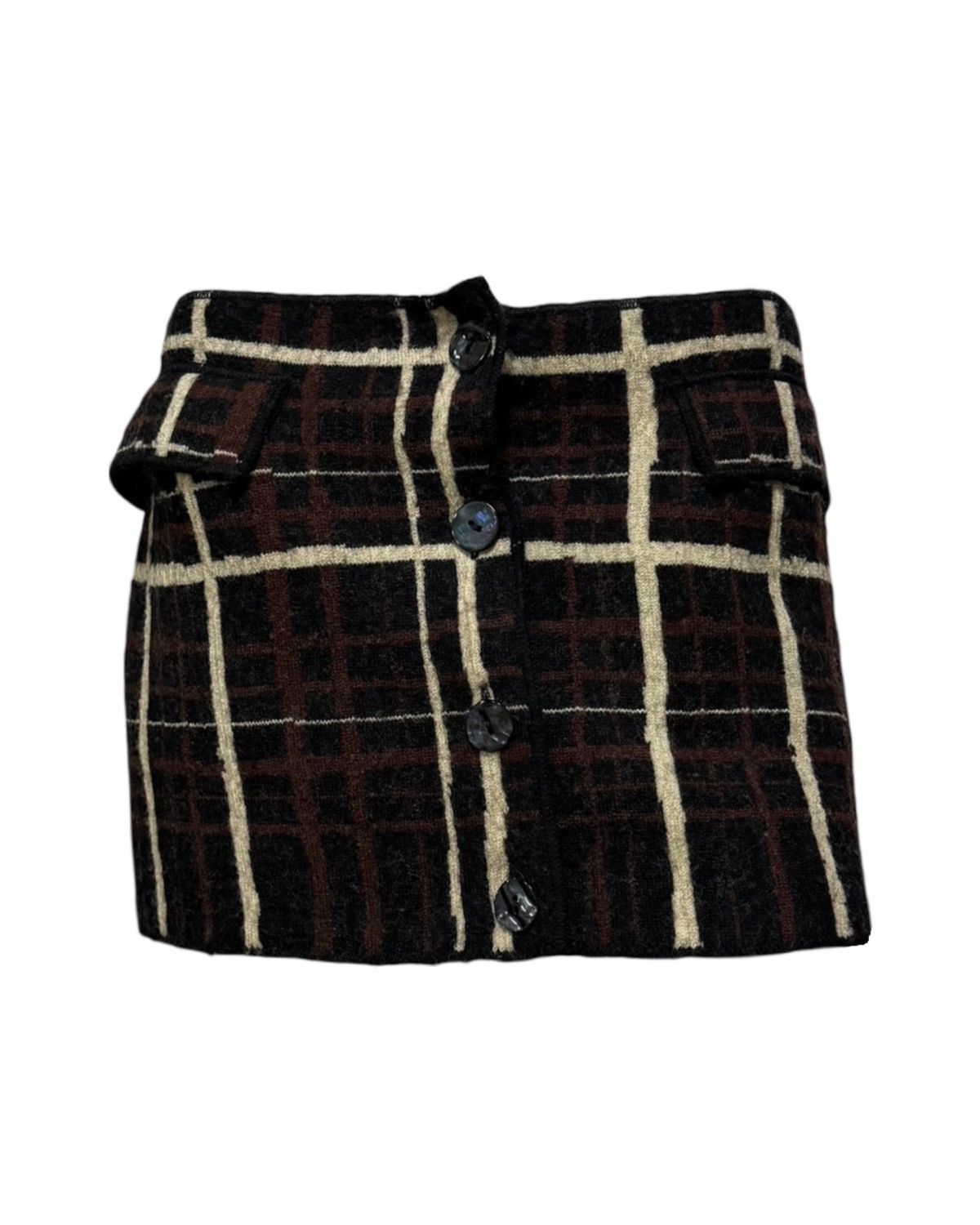 JEAN PAUL GAULTIER F/W 2001 Button-Front Convertible Skirt