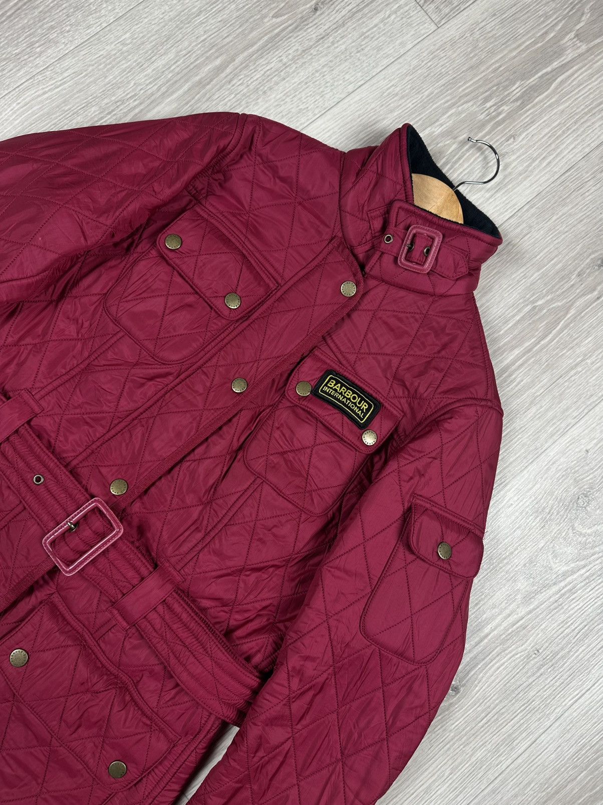 Barbour × Vintage Barbour INTERNATIONAL Polarquilt Quilted Jacket Preppy Style Size M / US 6-8 / IT 42-44 - 3 Thumbnail
