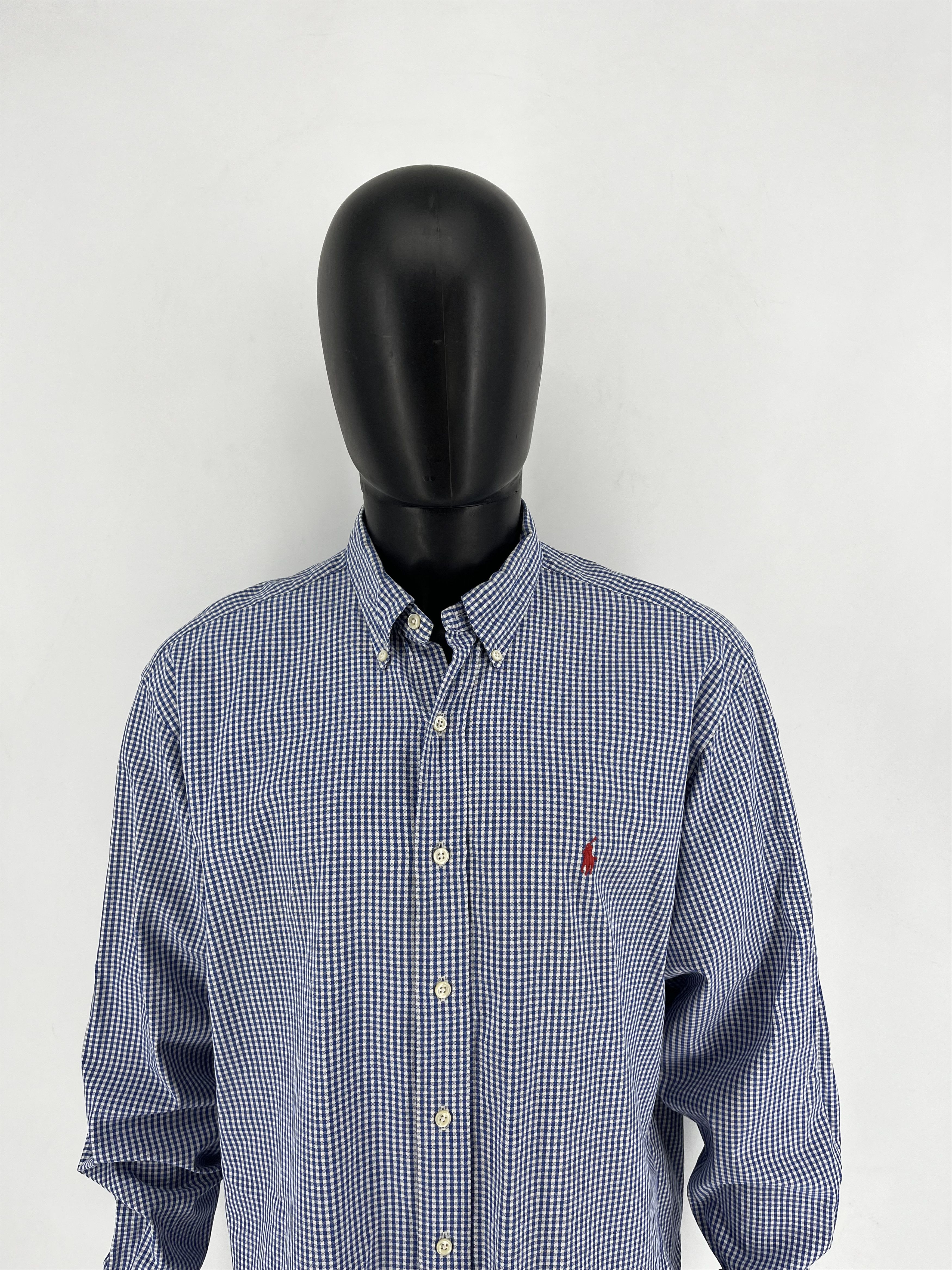 Polo Ralph Lauren Vintage y2k Polo Ralph Lauren Plaid Blake Cotton Flannel Size US XL / EU 56 / 4 - 5 Thumbnail