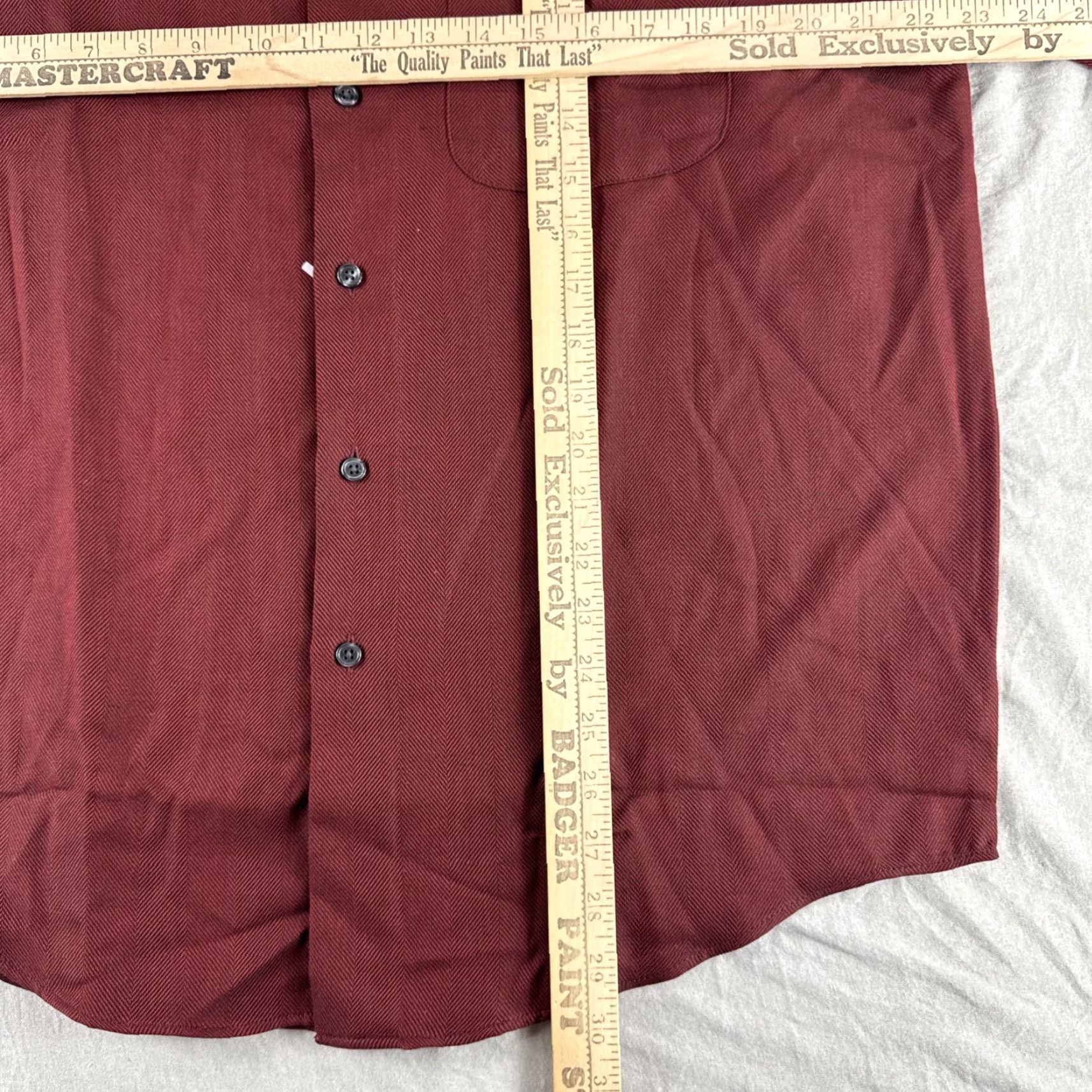 VINTAGE Van Heusen Dress Shirt Mens M Red Herringbone Wrinkle Stain Free  Button Up NWOT is available for purchase on au PAY Market - Imported Goods  Online Store Co.Ltd. | au PAY