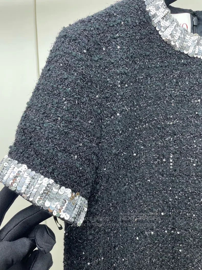 Valentino Valentino Black sequin dress Size XS / US 0-2 / IT 36-38 - 5 Thumbnail