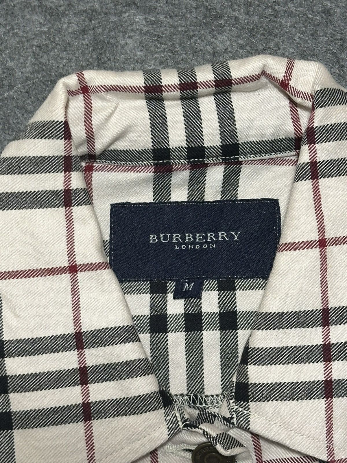 Burberry vintage Burberry London beige nova check cotton denim-style. Size M / US 6-8 / IT 42-44 - 13 Thumbnail