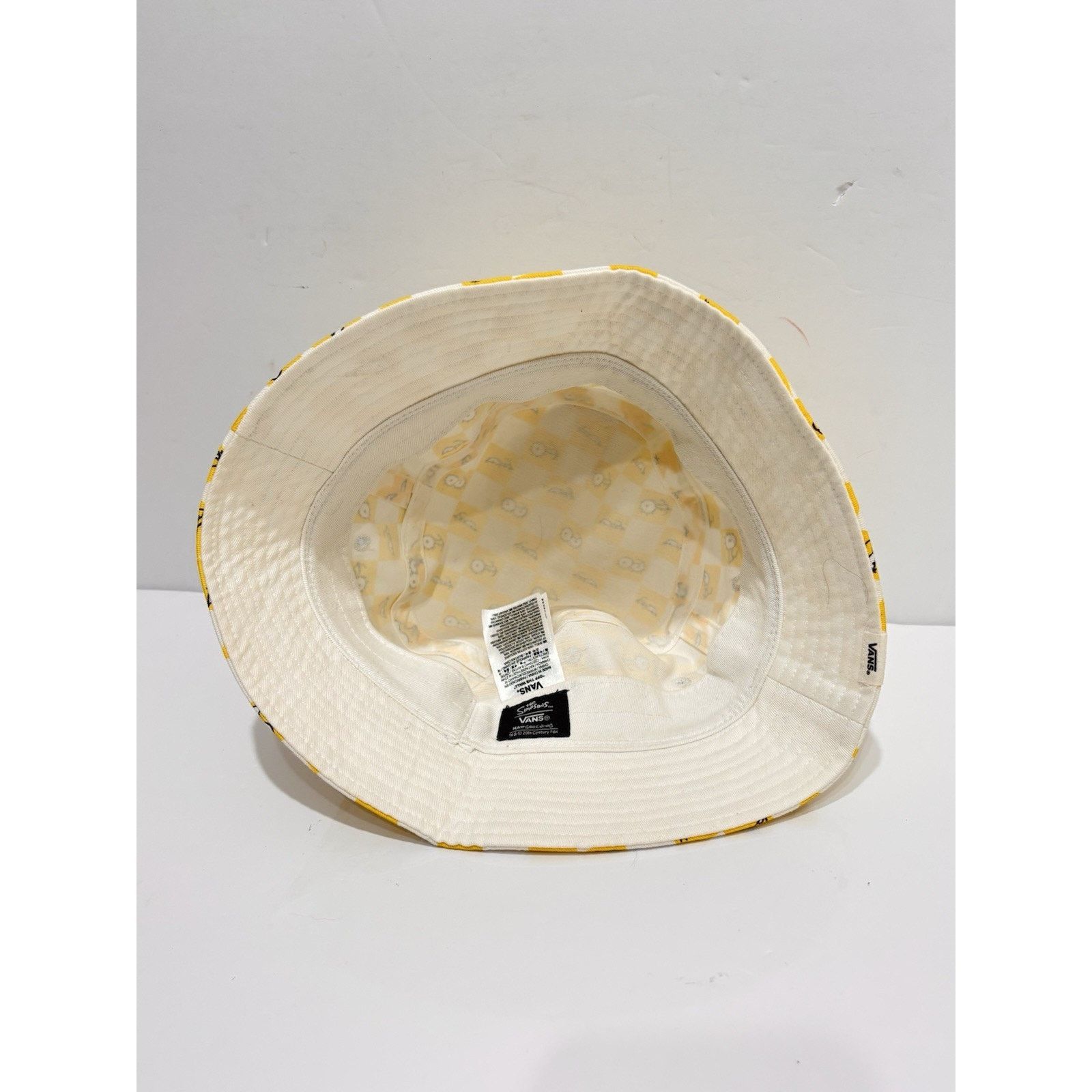 Vans Vans x The Simpsons Check Eyes Bucket Hat Size Yellow OS Size ONE SIZE - 4 Thumbnail