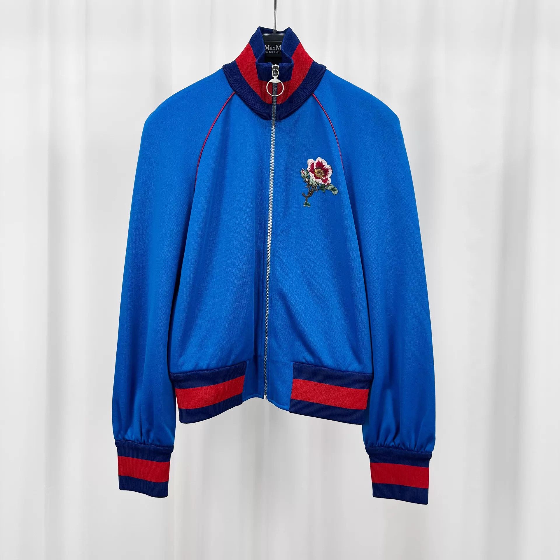 Gucci Gucci Embroidered Floral Tiger Zip Jacket Size S Size S / US 4 / IT 40 - 1 Thumbnail