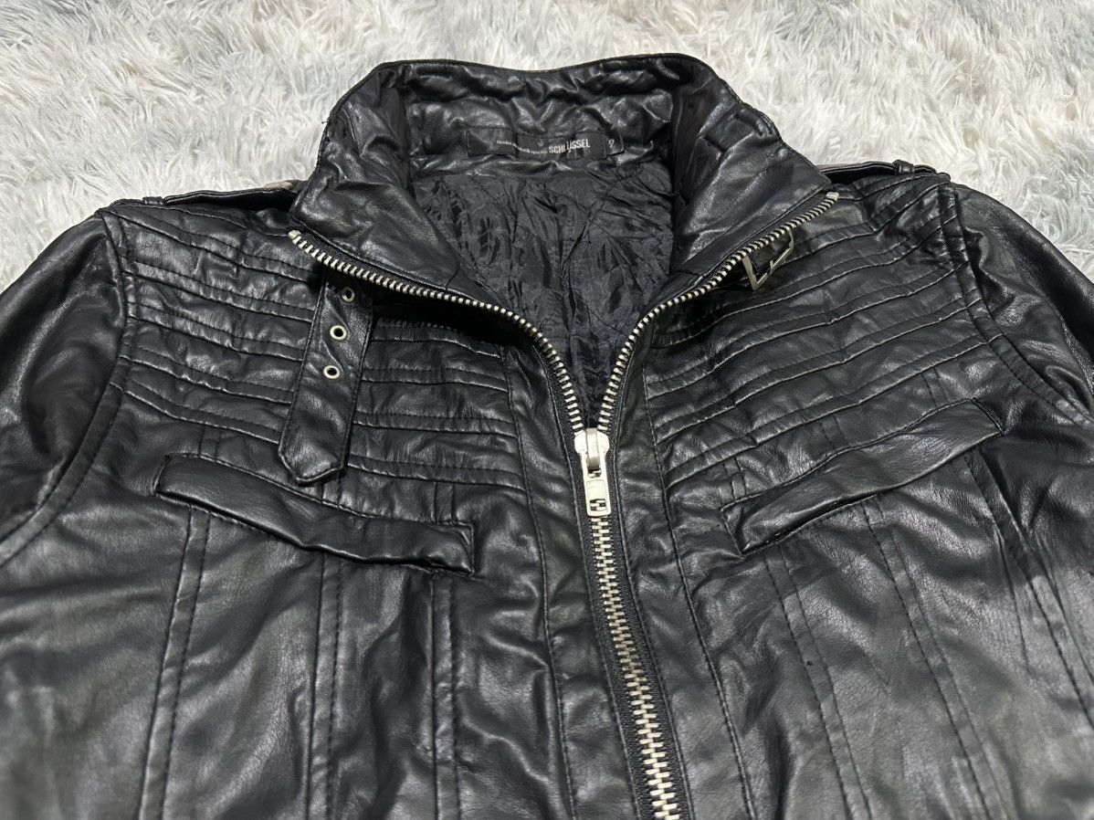 Schlussel 🔥Y2K Archived Schlussel Rider Faux Leather Jacket Size US M / EU 48-50 / 2 - 5 Thumbnail