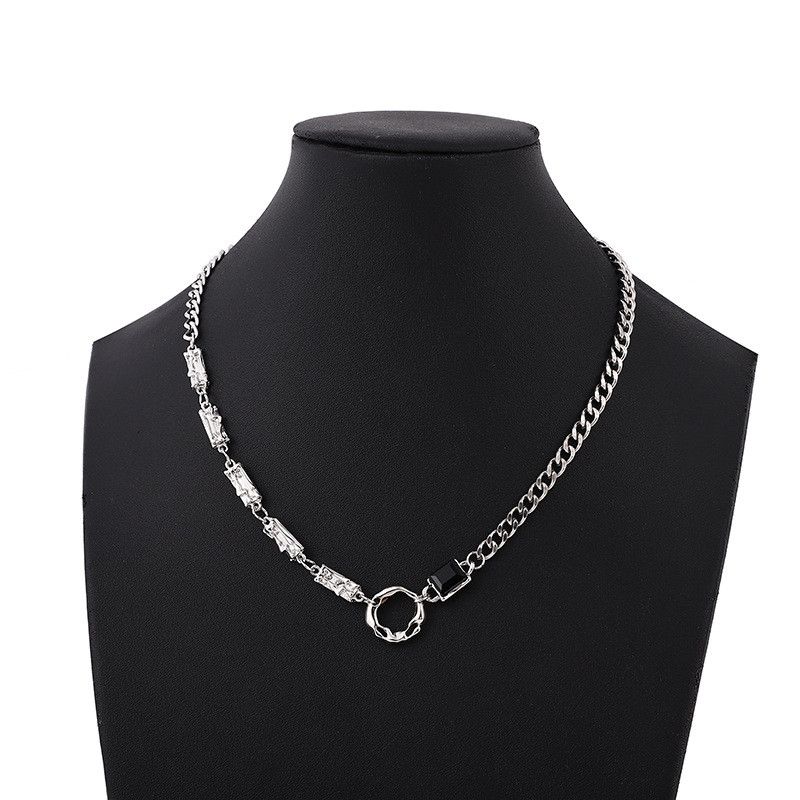 Jewelry Y2k Titanium Steel Polishing Necklace Size ONE SIZE - 3 Thumbnail