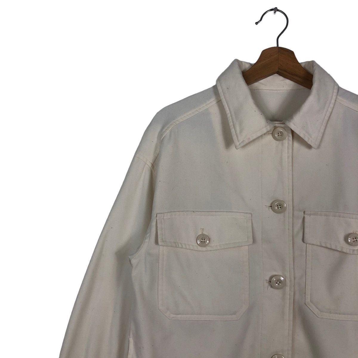 Japanese Brand 🔥90’s Vintage Wool Shirt Jacket Gu Japan Issey Miyake Size US S / EU 44-46 / 1 - 7 Thumbnail