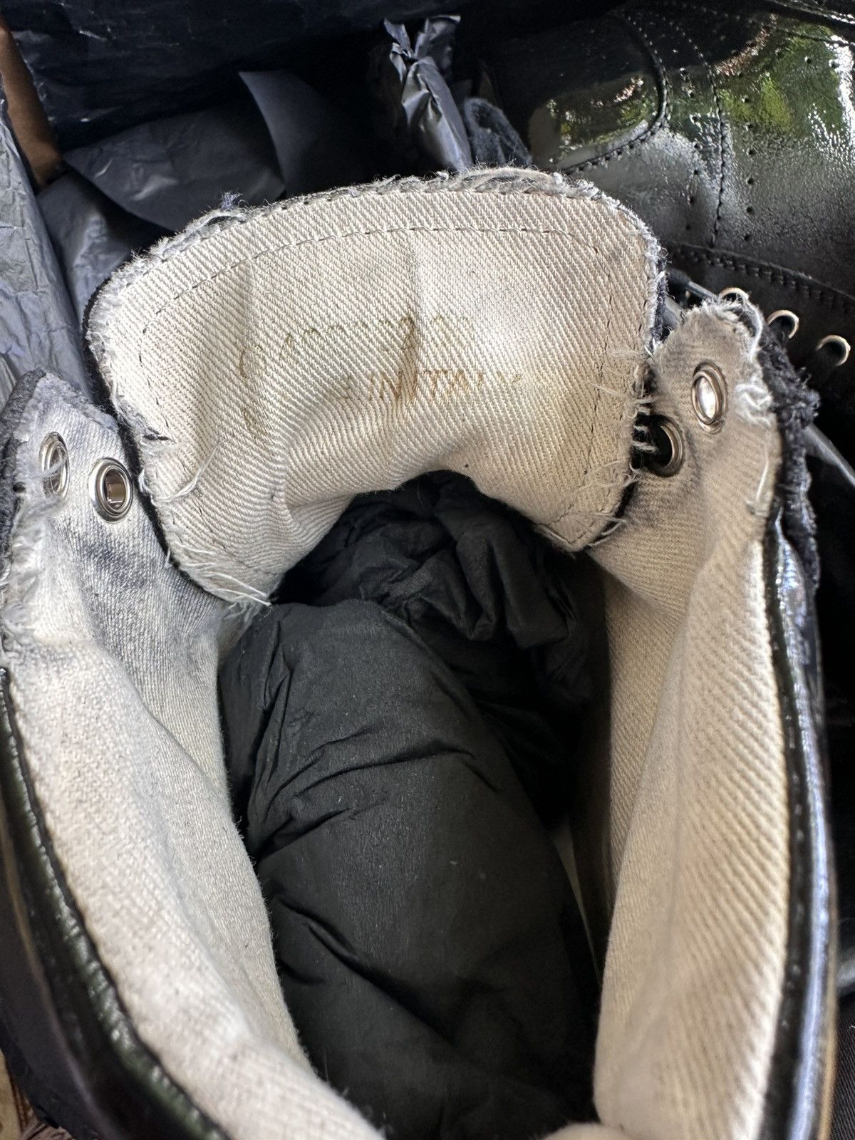 Yves Saint Laurent Yves Saint Laurent Black Antibe Rendez-Vous Sneakers Size US 6 / IT 36 - 9 Thumbnail