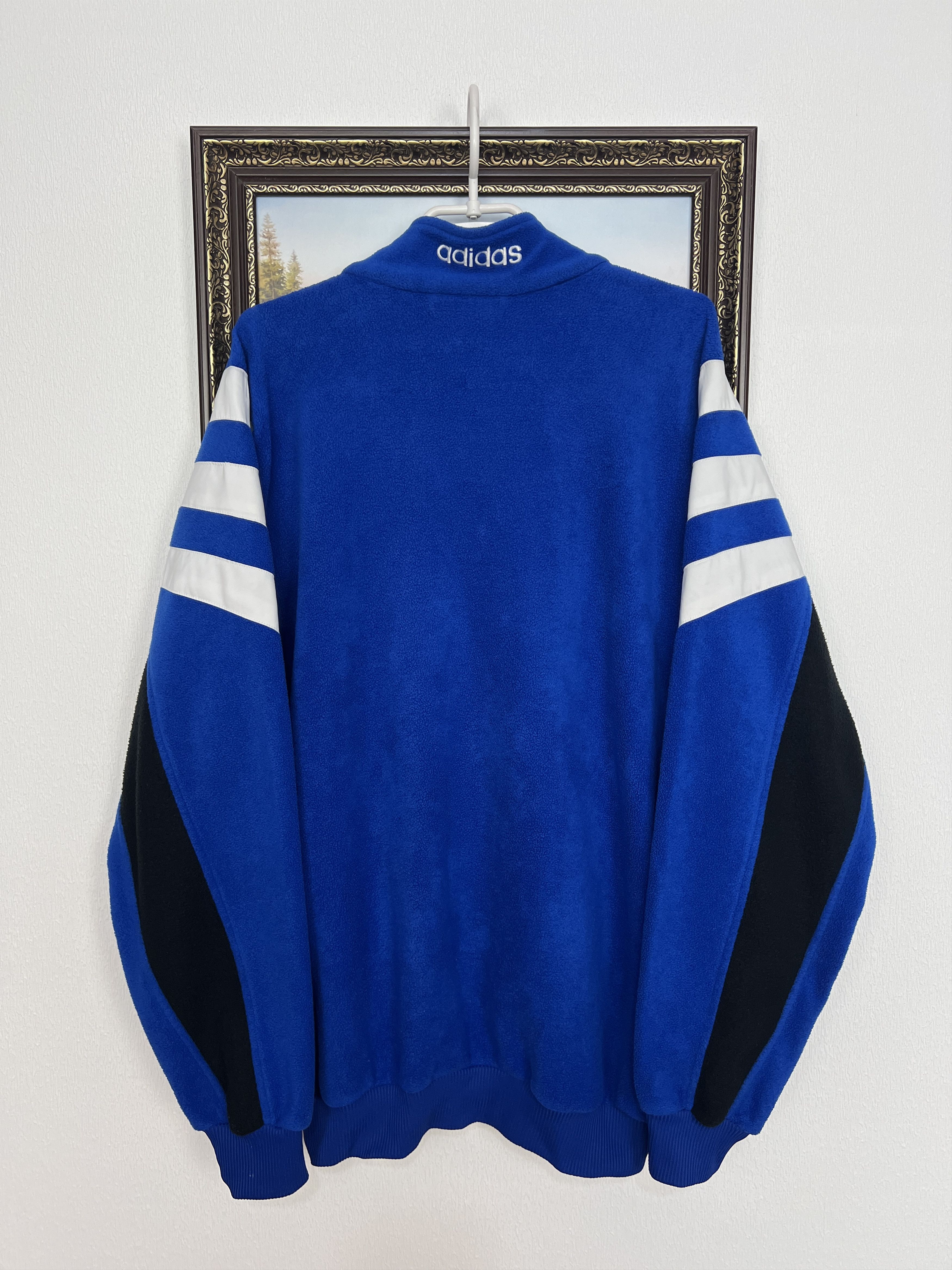 Adidas Vintage Karlsruher Football Fleece Jacket Soccer Track Top Size US M / EU 48-50 / 2 - 9 Thumbnail