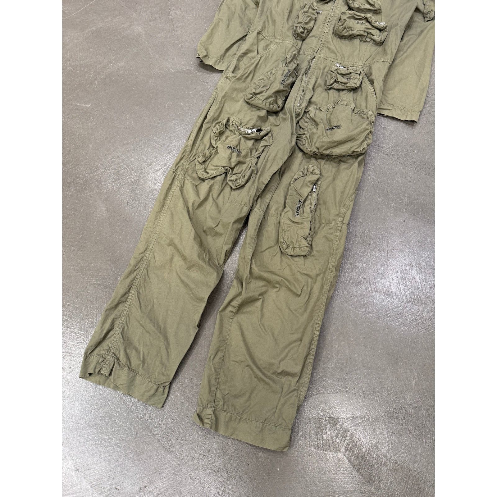 Walter Van Beirendonck S/S2010 Walter Van Beirendonck 3D letters pockets jumpsuit Size US M / EU 48-50 / 2 - 3 Thumbnail