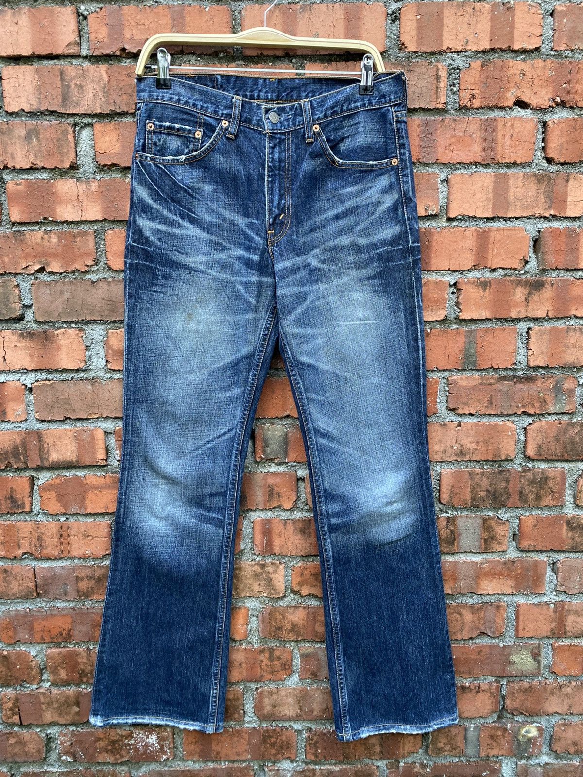 Levi's Vintage Clothing W32x33 Vintage levi's 517 flare bell bottom distressed Size US 32 / EU 48 - 1 Thumbnail