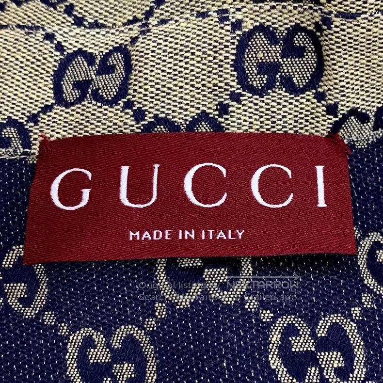 Gucci Gucci Brown log jacquard full-print linen lapel single-bre Size US L / EU 52-54 / 3 - 5 Thumbnail