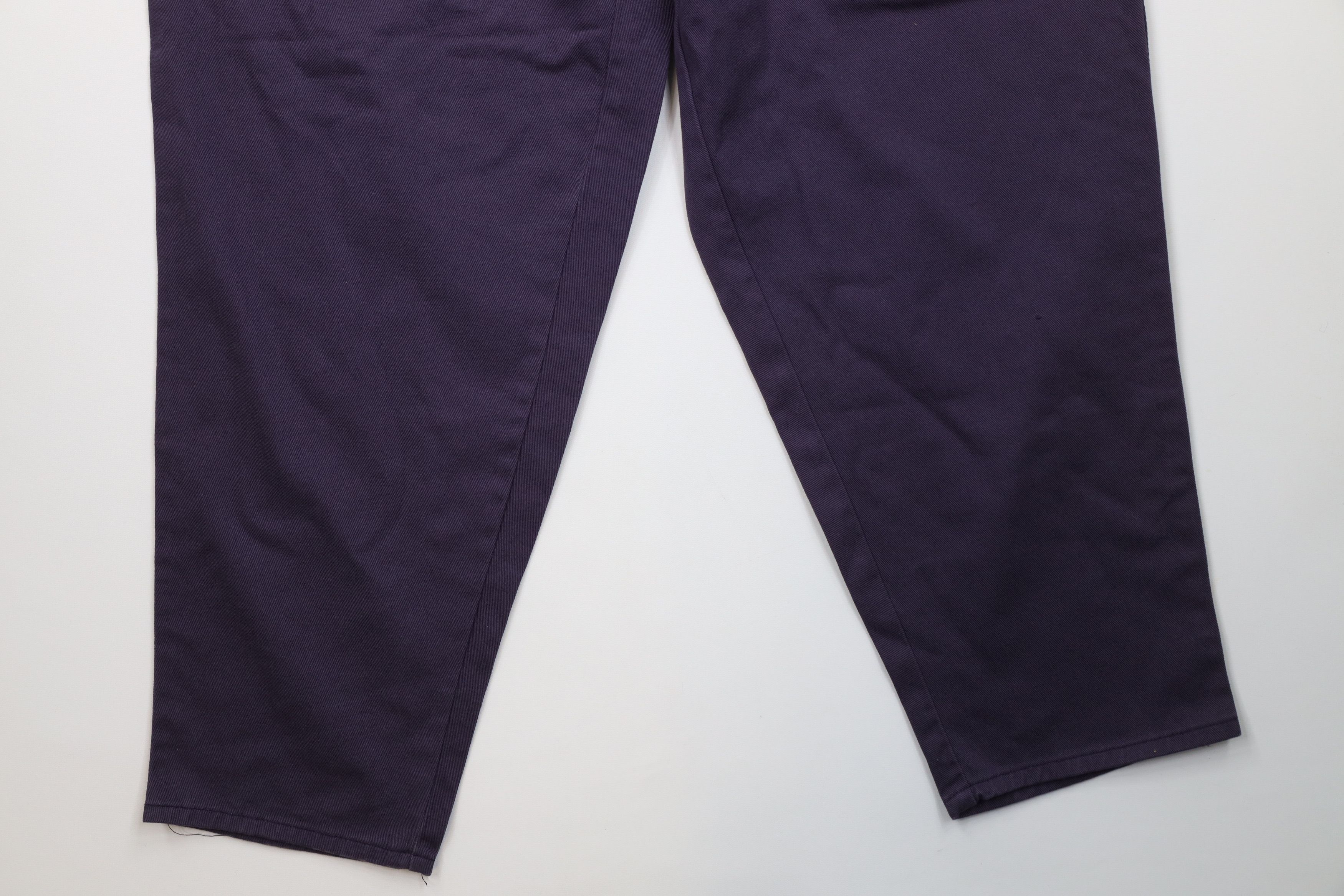 Fila Deadstock Vintage 90s Fila Baggy Fit Skateboard Jeans Purple Size US 42 / EU 58 - 4 Thumbnail