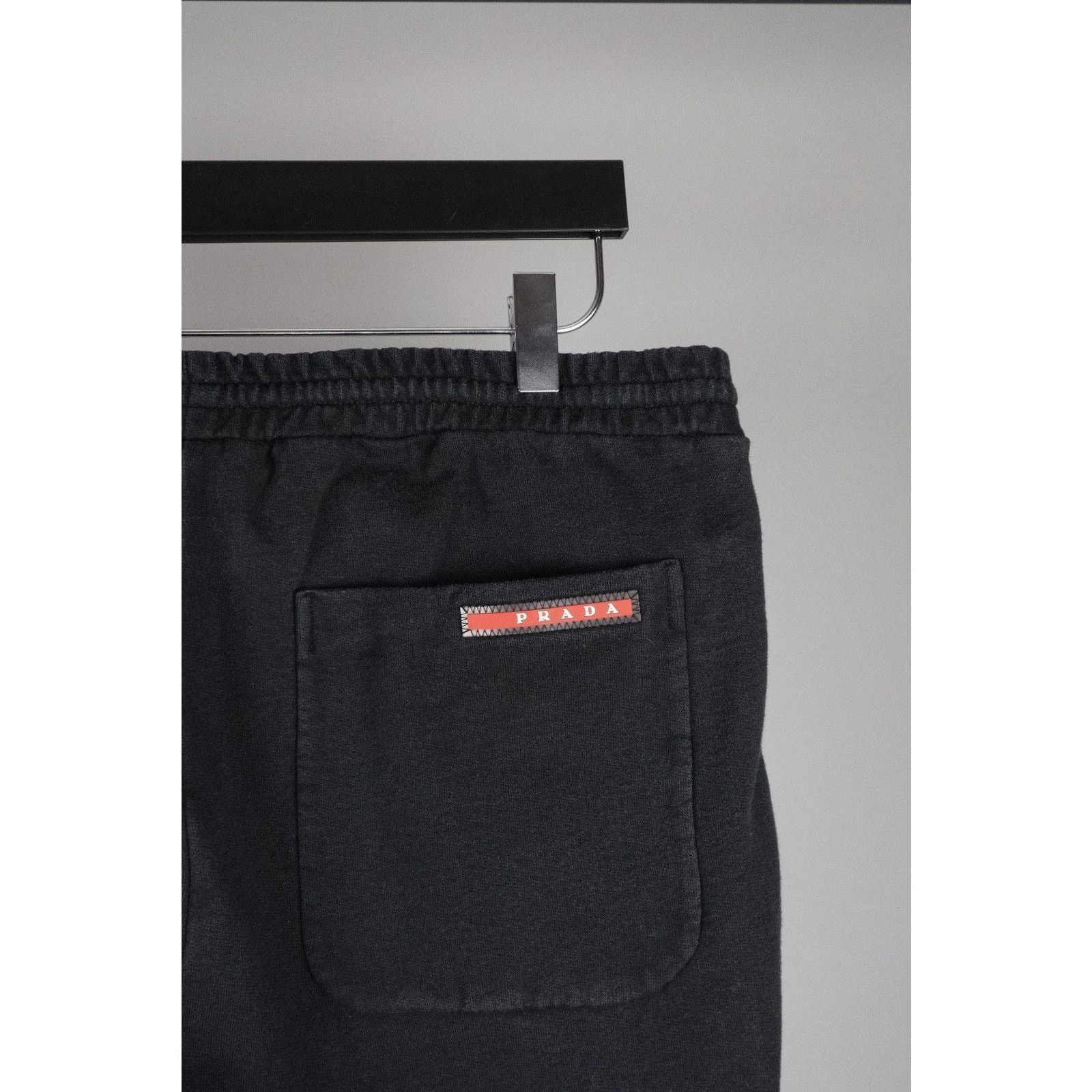 Prada Vintage prada sport red tab logo navy blue jogger pants Size US 36 / EU 52 - 5 Thumbnail