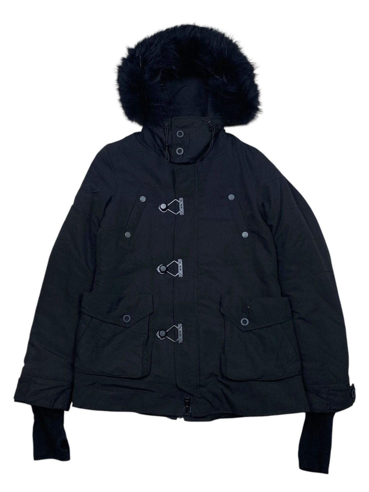 14th Addiction 2000s SLY - Vkei Style Fur Hoodie Jacket Size US M / EU 48-50 / 2 - 1 Thumbnail