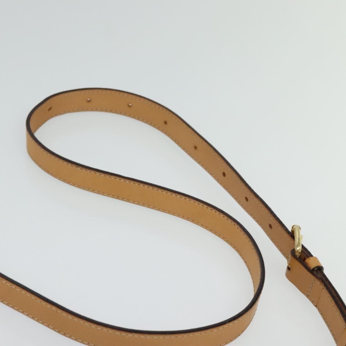 Celine CELINE Macadam Canvas Shoulder Bag Pvc Leather Brown Gold Size ONE SIZE - 8 Thumbnail