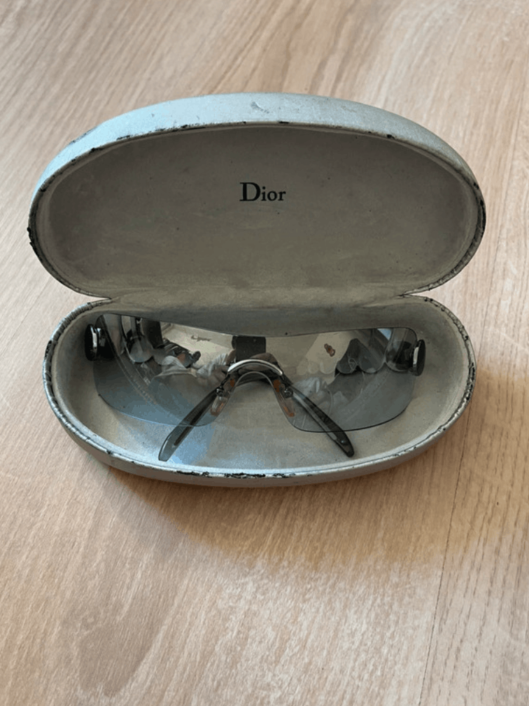 Dior DIOR Sunglasses Ruthenium Millenium Mask Ski Wrap Shield Size ONE SIZE - 3 Thumbnail