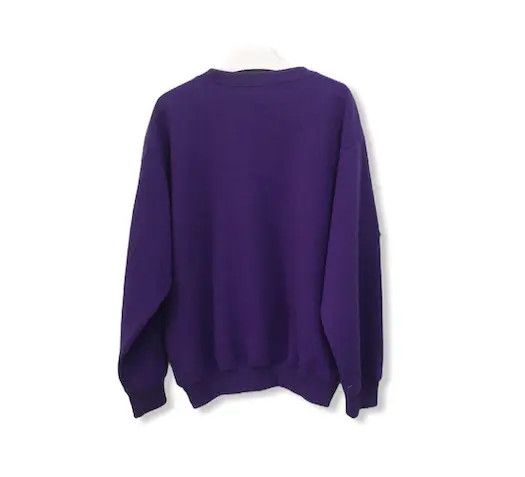 Vintage Vintage Sanko Life Purple Pullover Sweatshirts Size US L / EU 52-54 / 3 - 4 Thumbnail