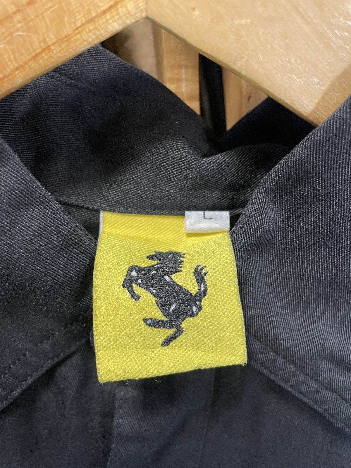 Y2K F1 Ferrari Button-Up Shirt