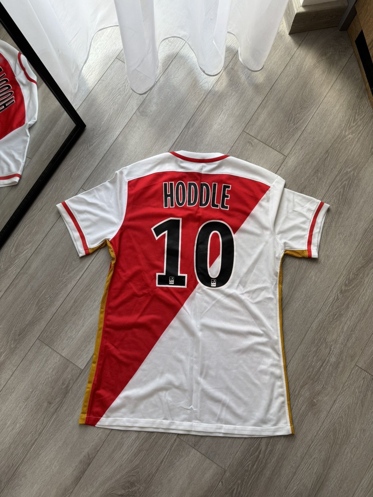 Nike Player Issue 2016-17 Monaco Home Glenn Hoddle Soccer Jersey Size US L / EU 52-54 / 3 - 1 Thumbnail