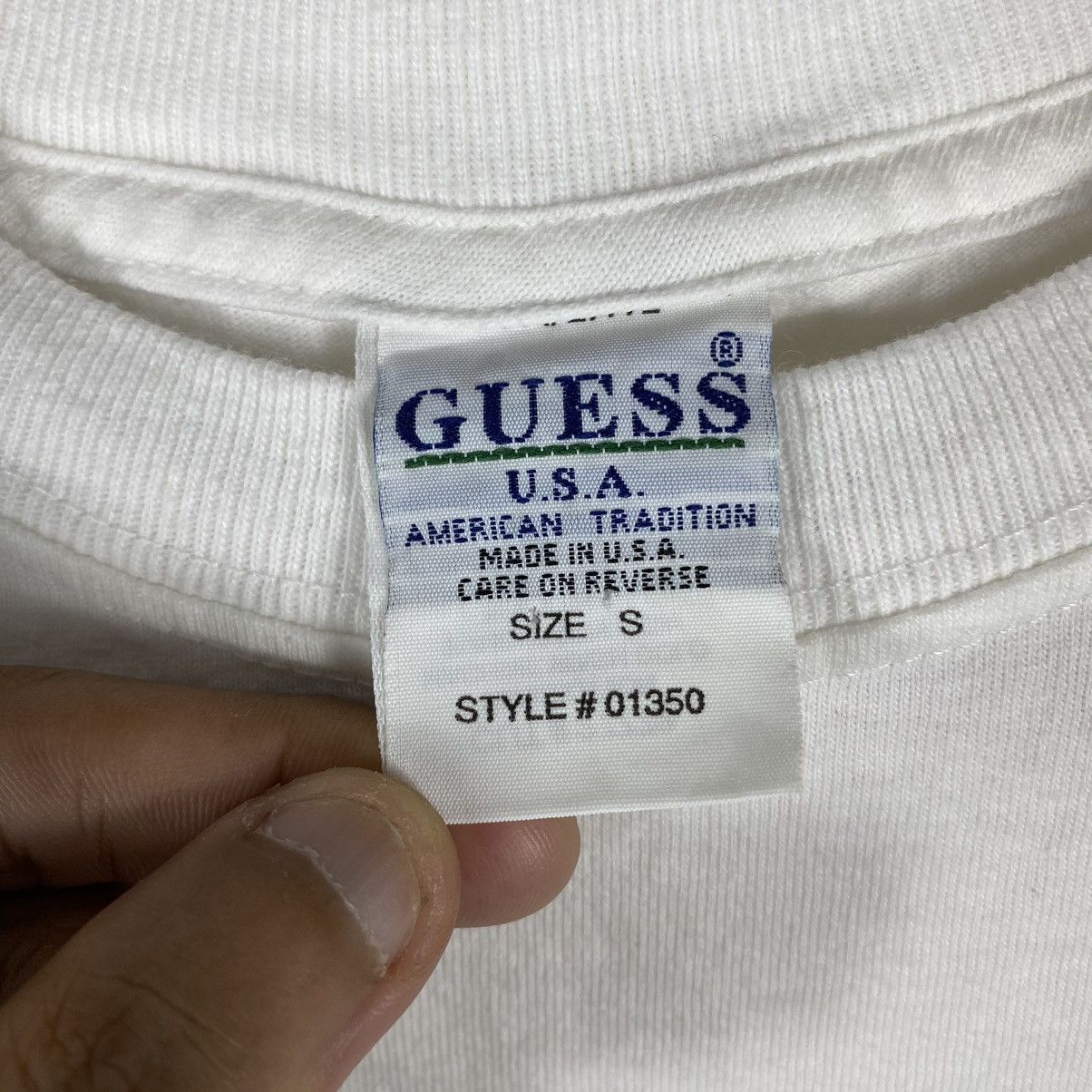 Guess Vintage 90's GUESS SURF Longboards Surfers Graphic Surf Tee Size US L / EU 52-54 / 3 - 8 Thumbnail