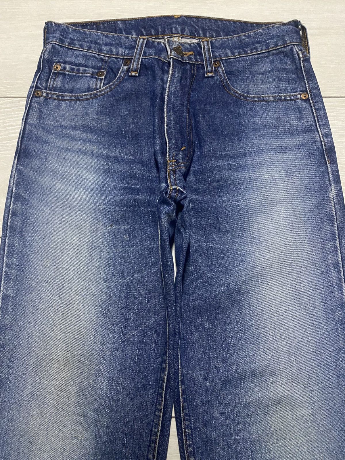 Levi's Vintage Levis 557 Flare Bootcut Jeans Size US 28 / EU 44 - 3 Thumbnail