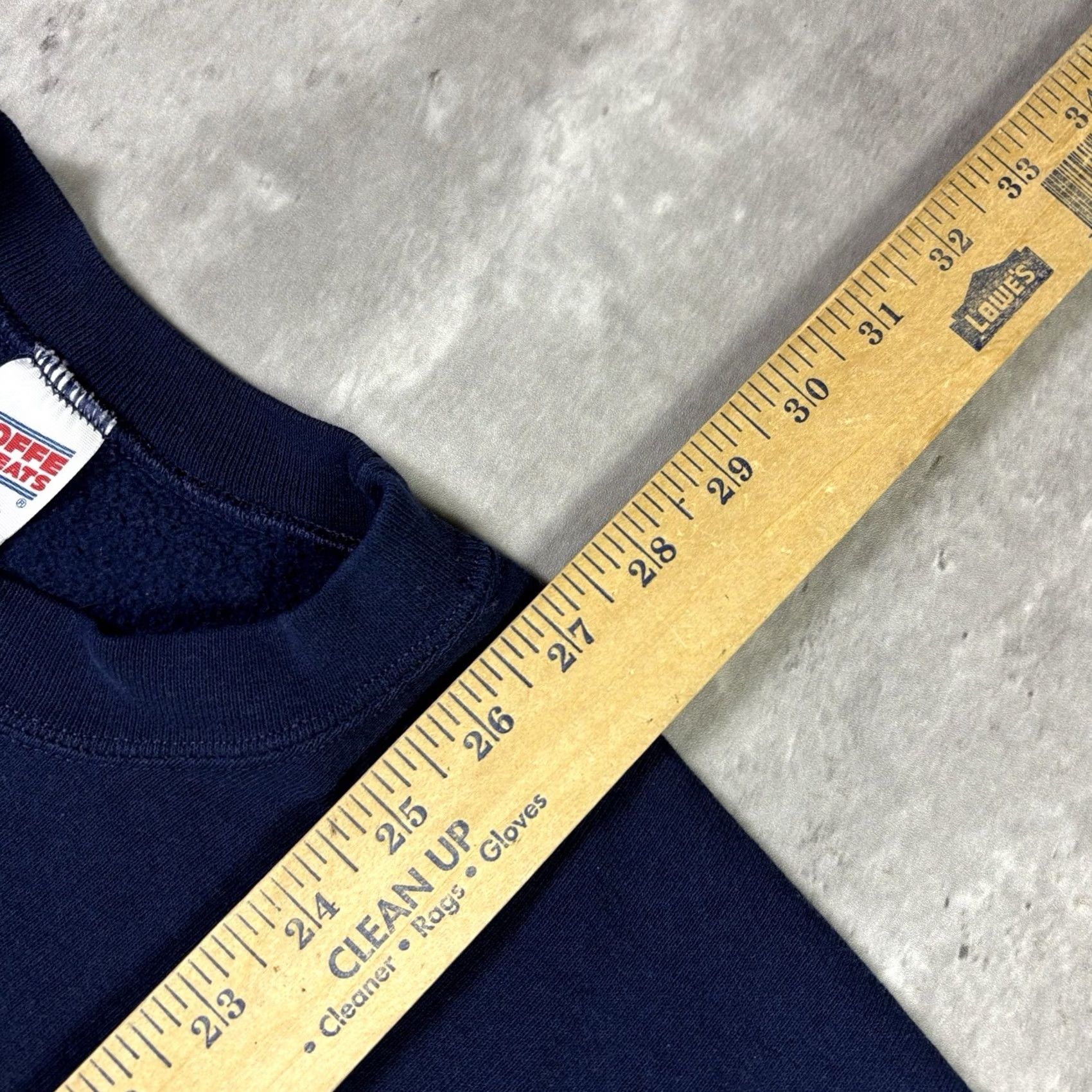 Soffe VINTAGE Soffe Sweatshirt Graphic Print 90s Crewneck Mens XL Blue Cotton Fleece Embroidered Pullover Gym & Training Size US XL / EU 56 / 4 - 6 Thumbnail