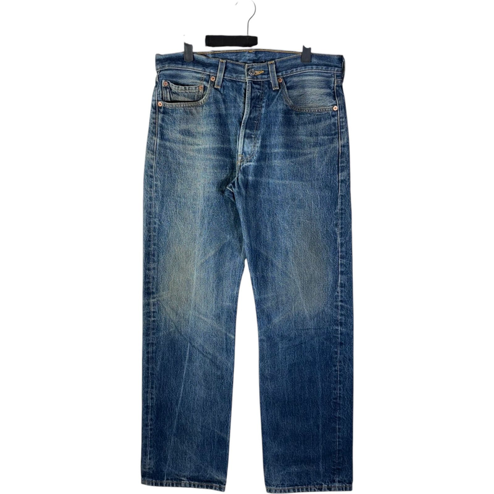 Levi's Vintage Levi's 501 Straight Leg Denim Jeans 33x32 Size US 33 - 1 Thumbnail