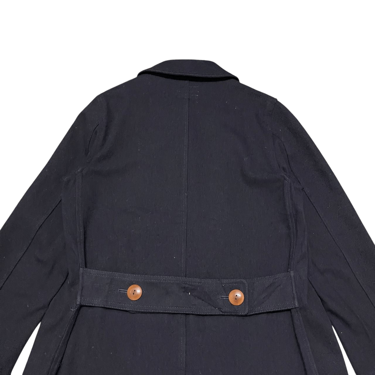 Beams Japan Vintage Beams Boy Wool Long Coat Double Breast Size US S / EU 44-46 / 1 - 12 Thumbnail