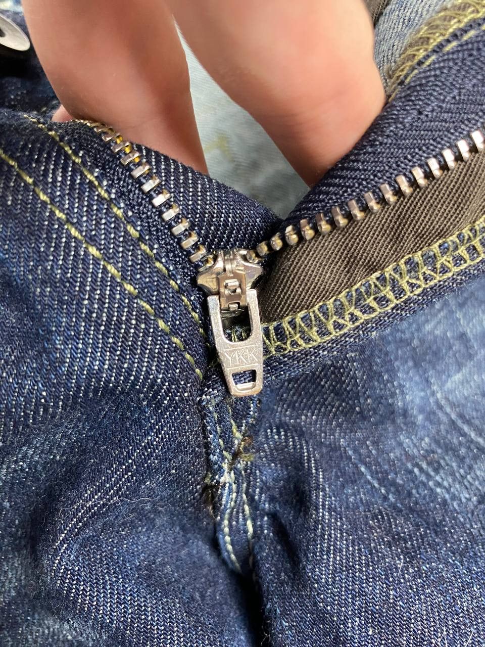 Diesel NEW Diesel Jeans Mens Washed Slim Tapered Zipper Pockets Y2K Size US 31 - 21 Thumbnail