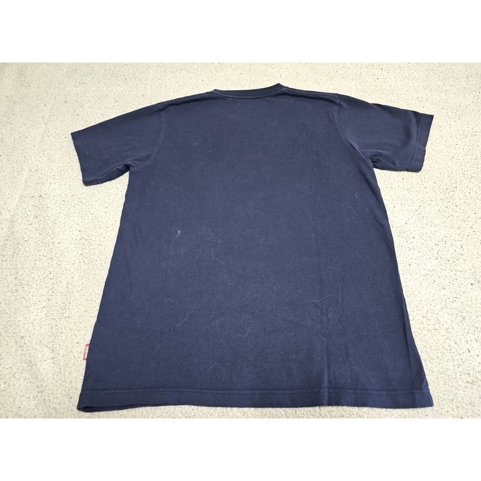 Uniqlo UNIQLO MARVEL T-Shirt Navy Crew Neck Short Sleeve Unisex Adults Medium XS? No; Size M color navy graphic print logo Comics Movie Superheroes 90s? Size US M / EU 48-50 / 2 - 3 Thumbnail