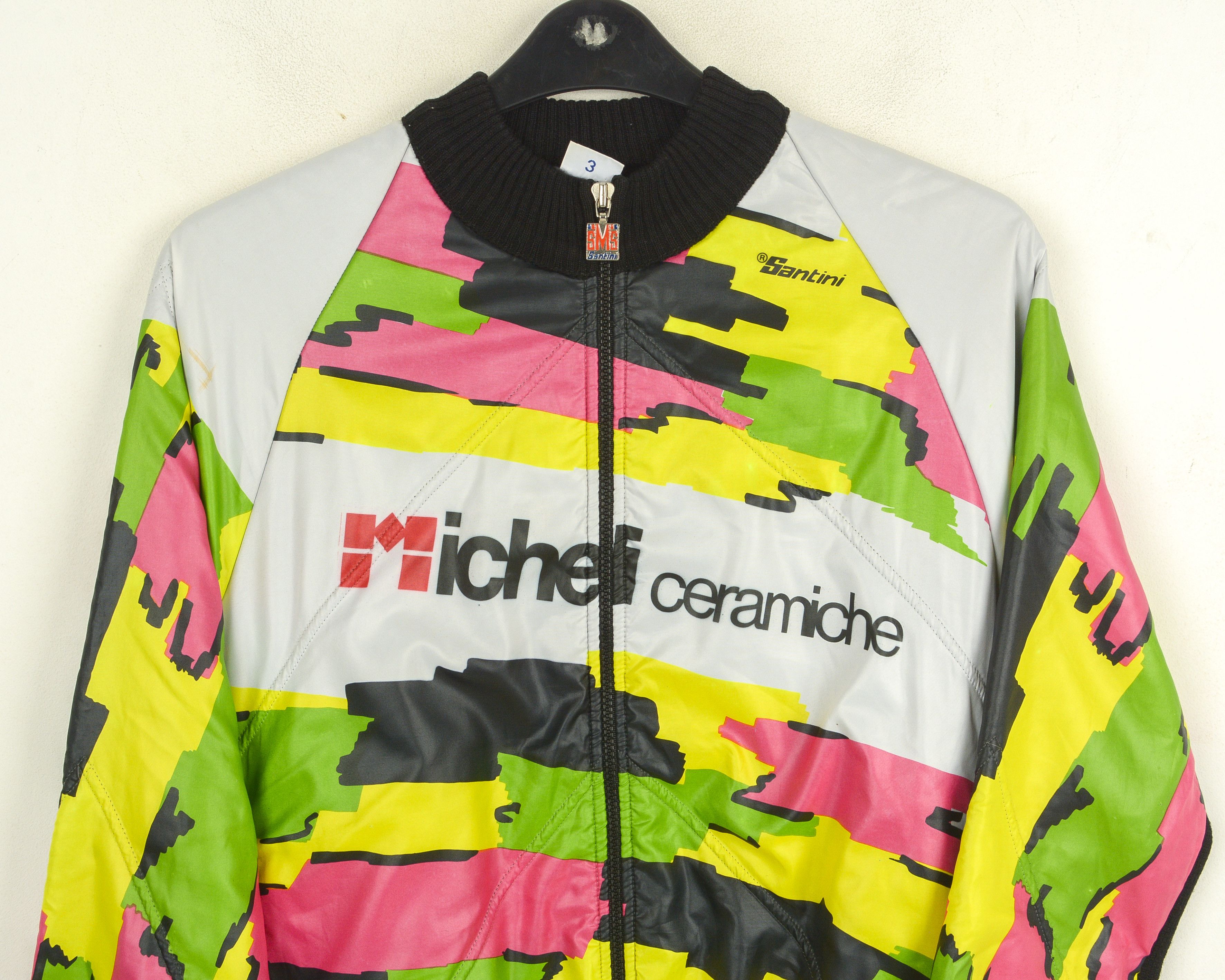 Other SMS Santini Men size 3 M/L Jacket Long Sleeve Multi Zip Size US L / EU 52-54 / 3 - 2 Thumbnail